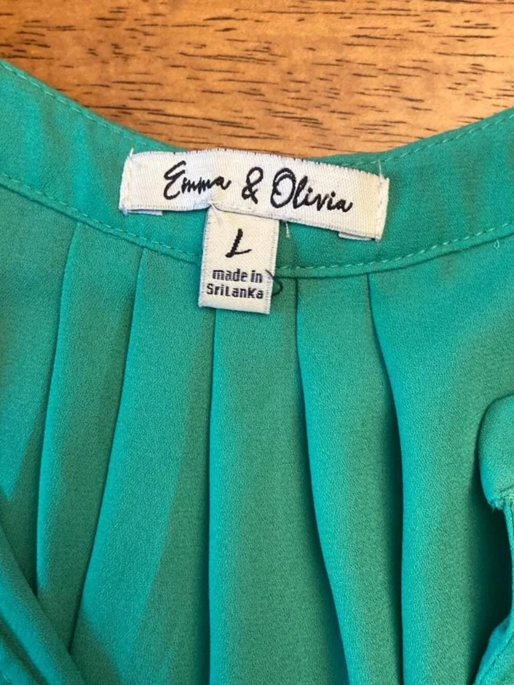 Women's Green Blouse